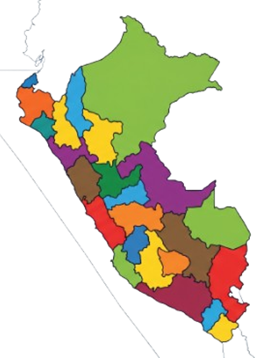 Mapa del Perú